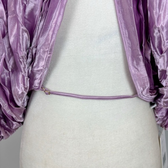 L’IDEE De Luxe Top in Violet Size 8 - Picture 7 of 10
